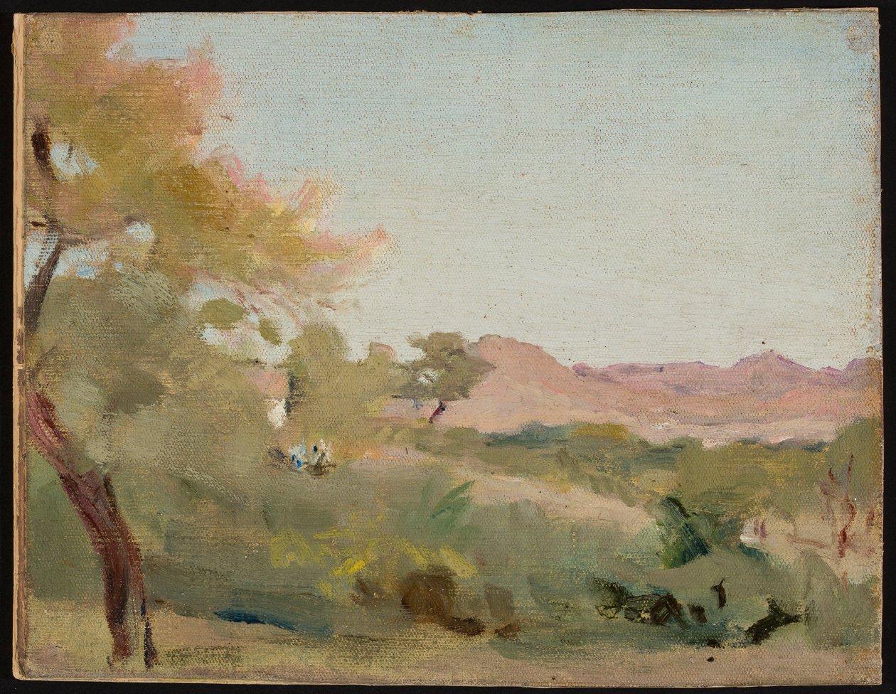Udaipur - Indian Landscape. From a Journey to India by Jan Ciągliński
