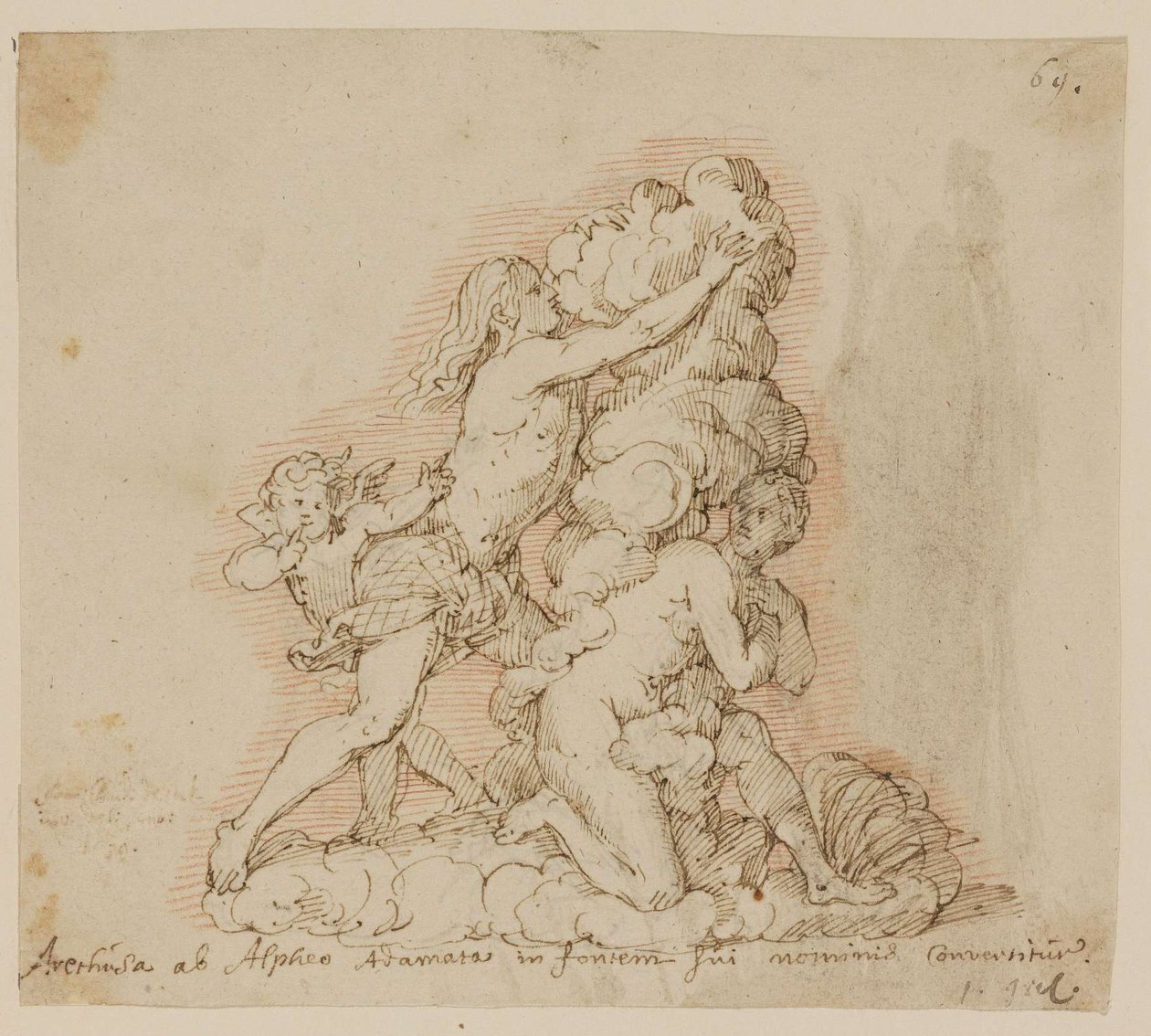 Alphaeus and Arethusa by Jan Claudius de Cock