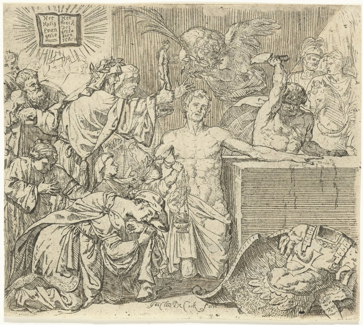 Martyrdom of Saint Quirinus of Neuss by Jan Claudius de Cock