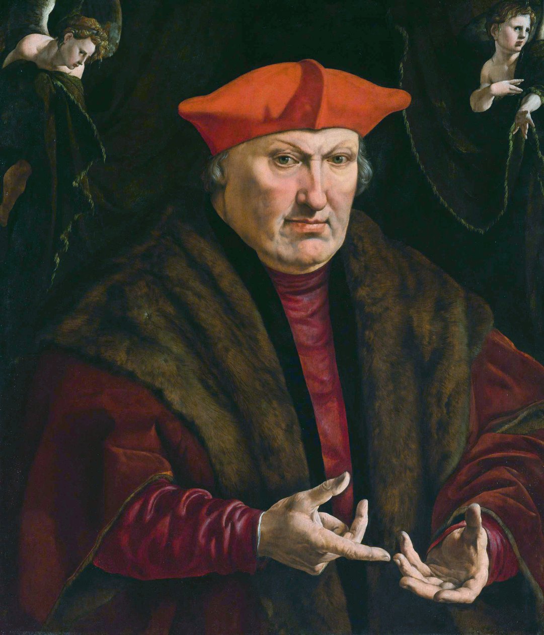 Portrait of Erard de la Marck (1472-1538). Prince-bishop of Liège by Jan Cornelisz Vermeyen