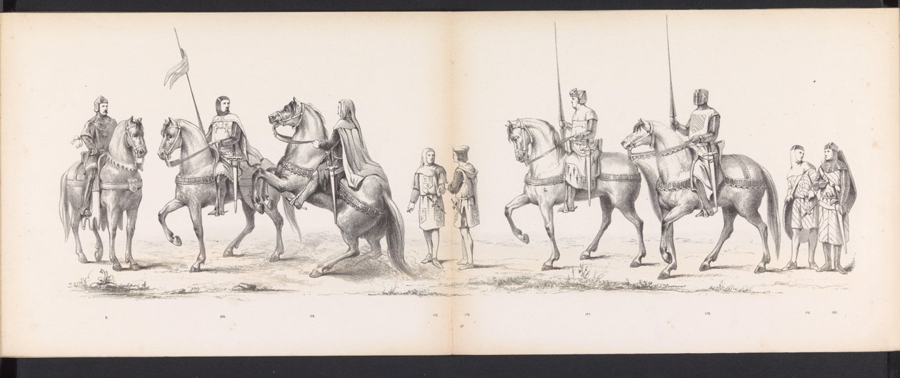 Masquerade of the Leiden students, 1865 (plate 14) by Jan Daniël Cornelis Carel Willem baron de Constant Rebecque