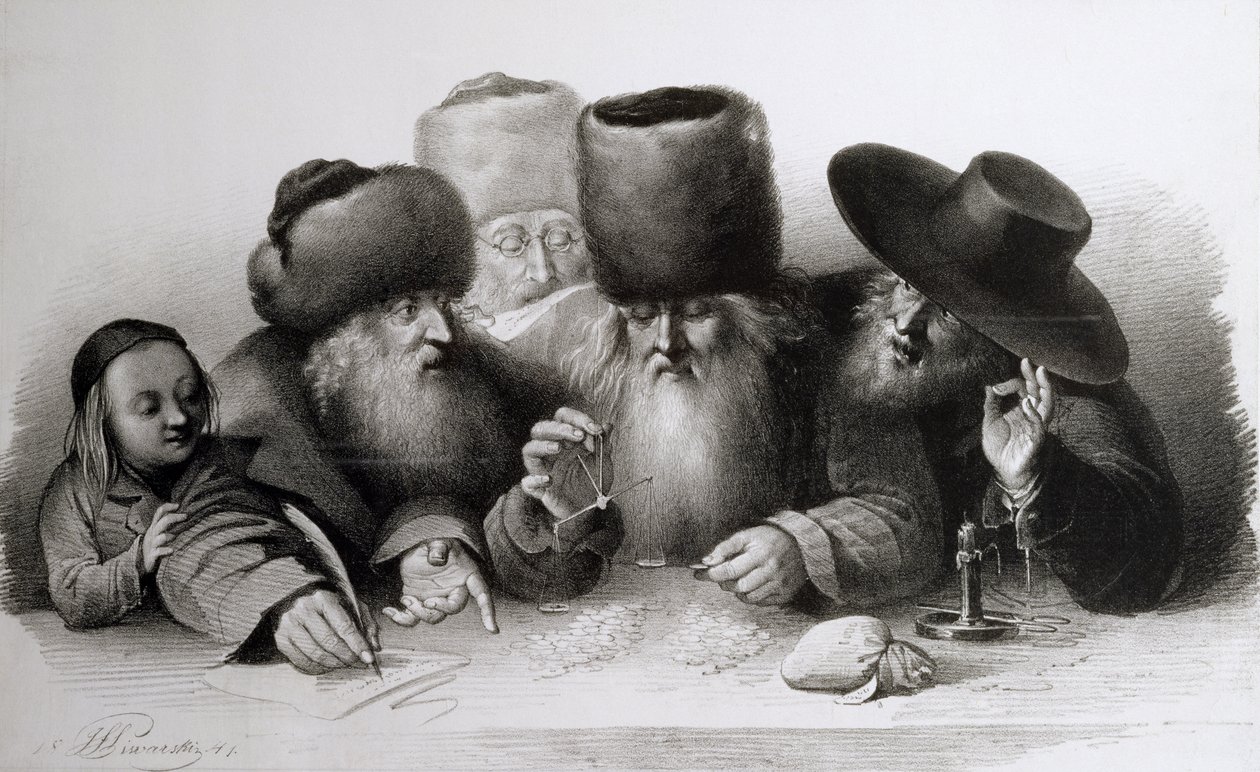A Hurried Speculation, Warsaw, 1841 by Jan Feliks Piwarski