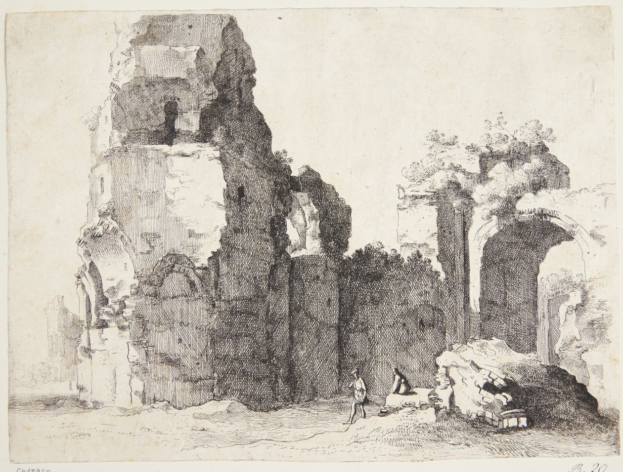 Ruins by Jan Gerritsz van Bronchorst