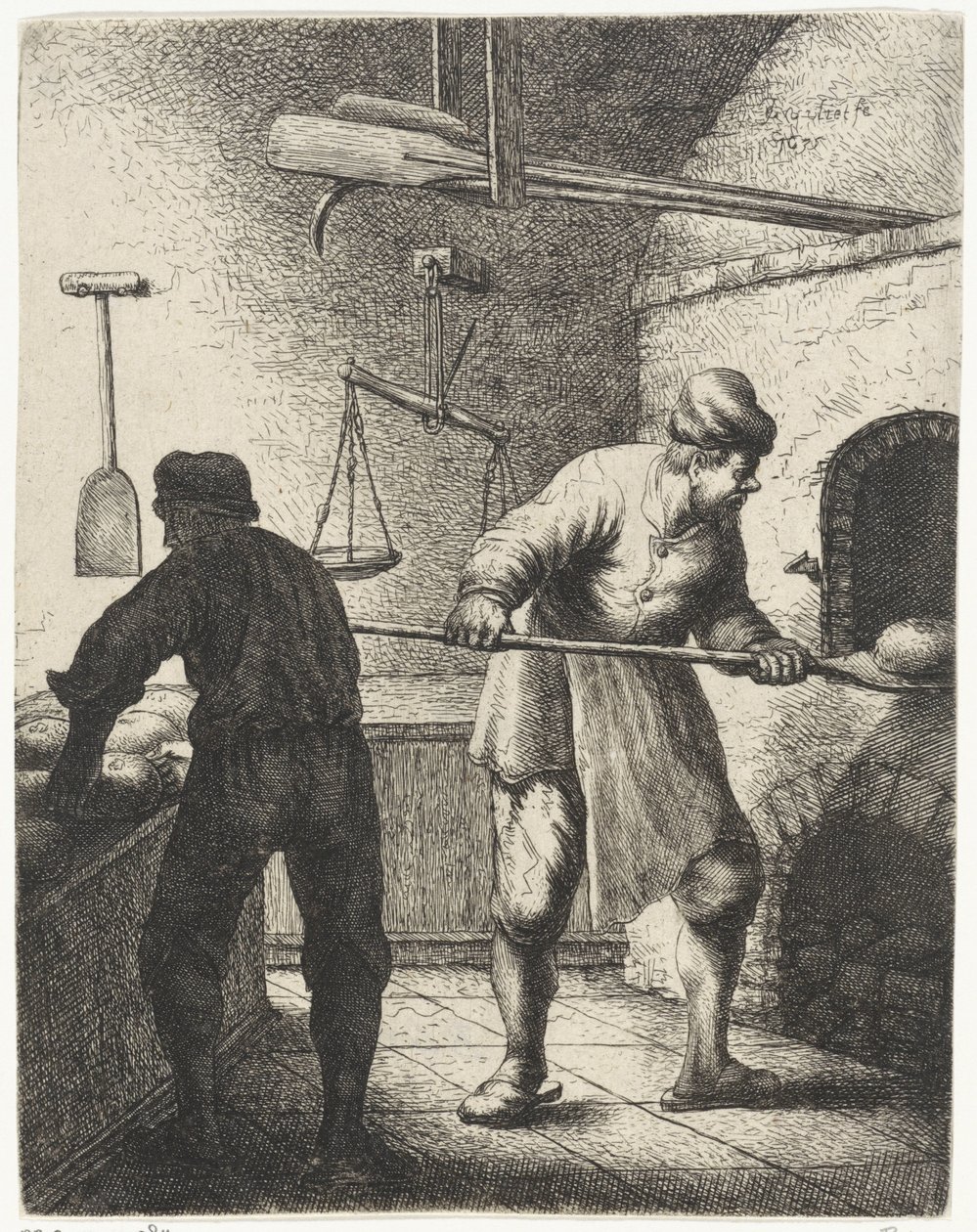 Baker by Jan Gillisz. van Vliet