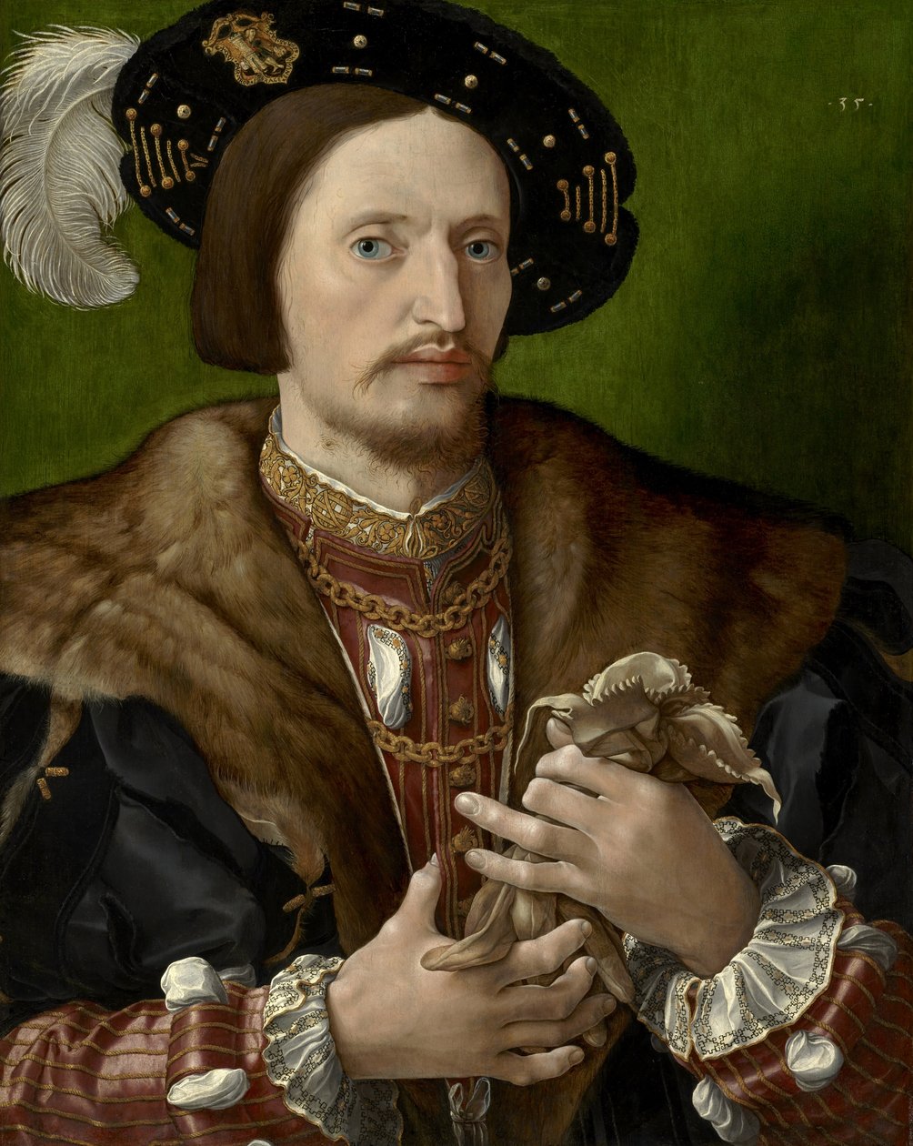 Portrait of a Gentleman by Jan Gossaert