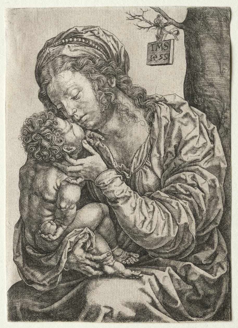 The Virgin Seated at the Foot of a Tree by Jan Gossaert