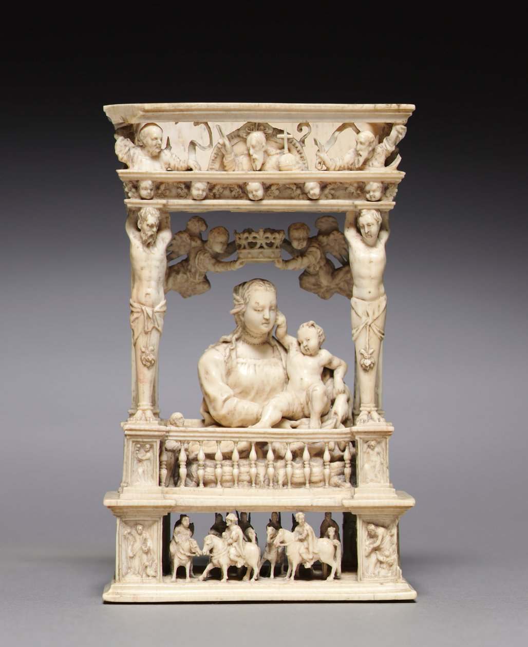 Virgin and Child in an Architectural Frame by Jan Gossaert