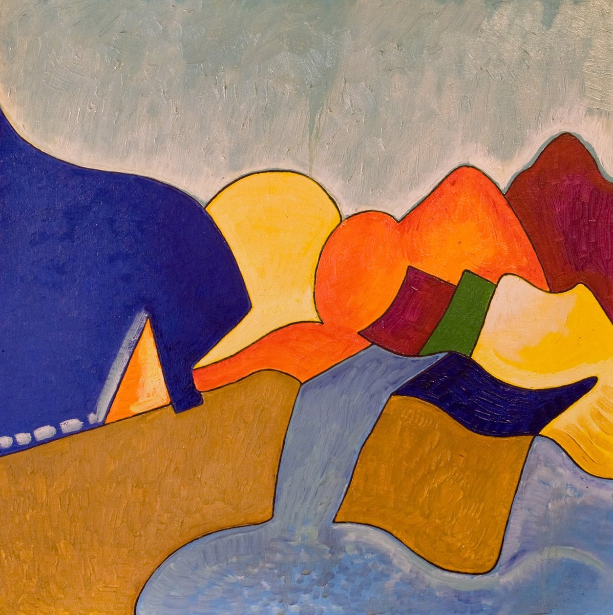 In my dreaming, Monemvasia presents itself like this, 2006 by Jan Groneberg