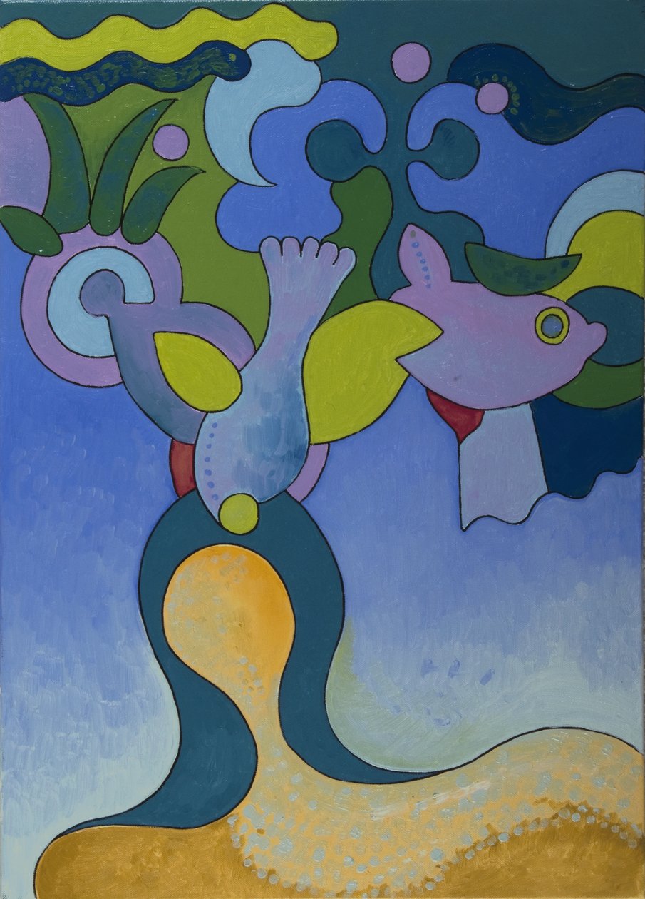 The Little Mermaid in Polluted Waters by Jan Groneberg