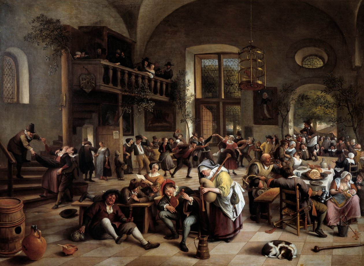 Party in an Inn by Jan Havicksz. Steen