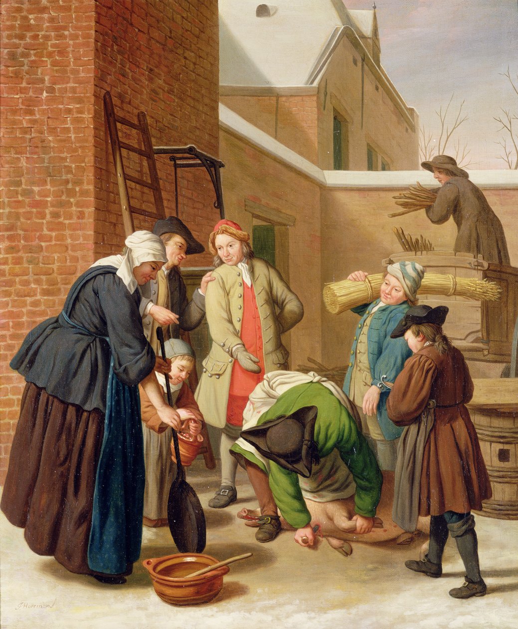 The Four Seasons, Winter by Jan Josef the Elder Horemans