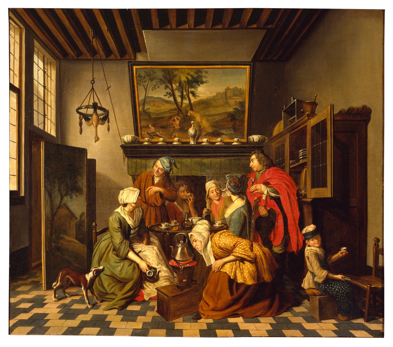 Tea Time by Jan Josef the Younger Horemans