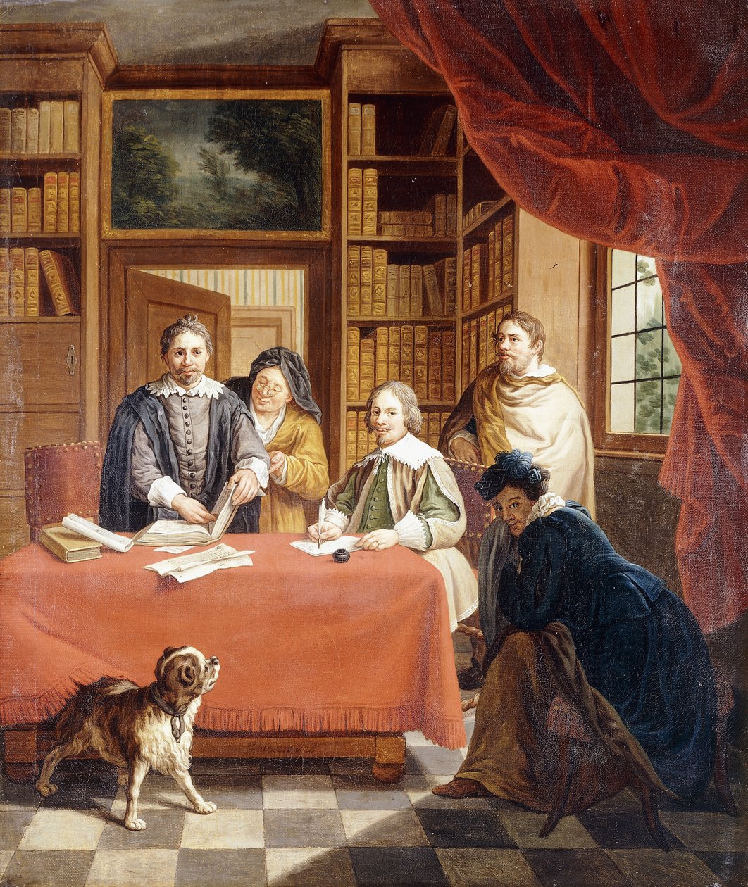 The Preparation of Wedding Contracts by Jan Josef the Younger Horemans