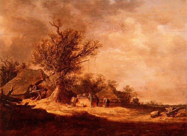 Landscape in the Dunes by Jan Josephsz van Goyen