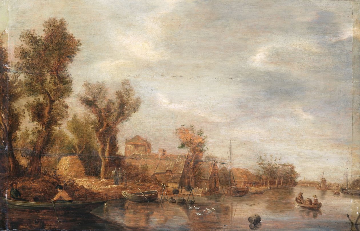 River View by Jan Josephsz van Goyen