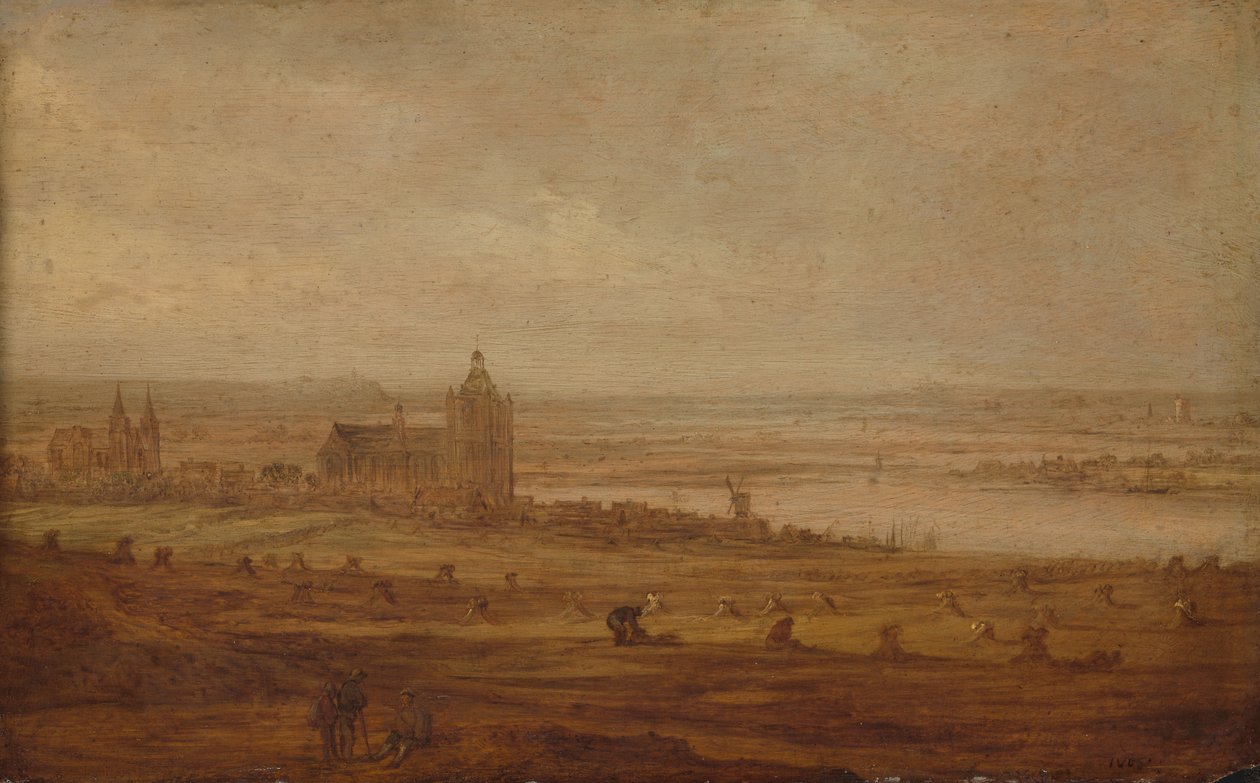 View of Arnhem by Jan Josephsz van Goyen