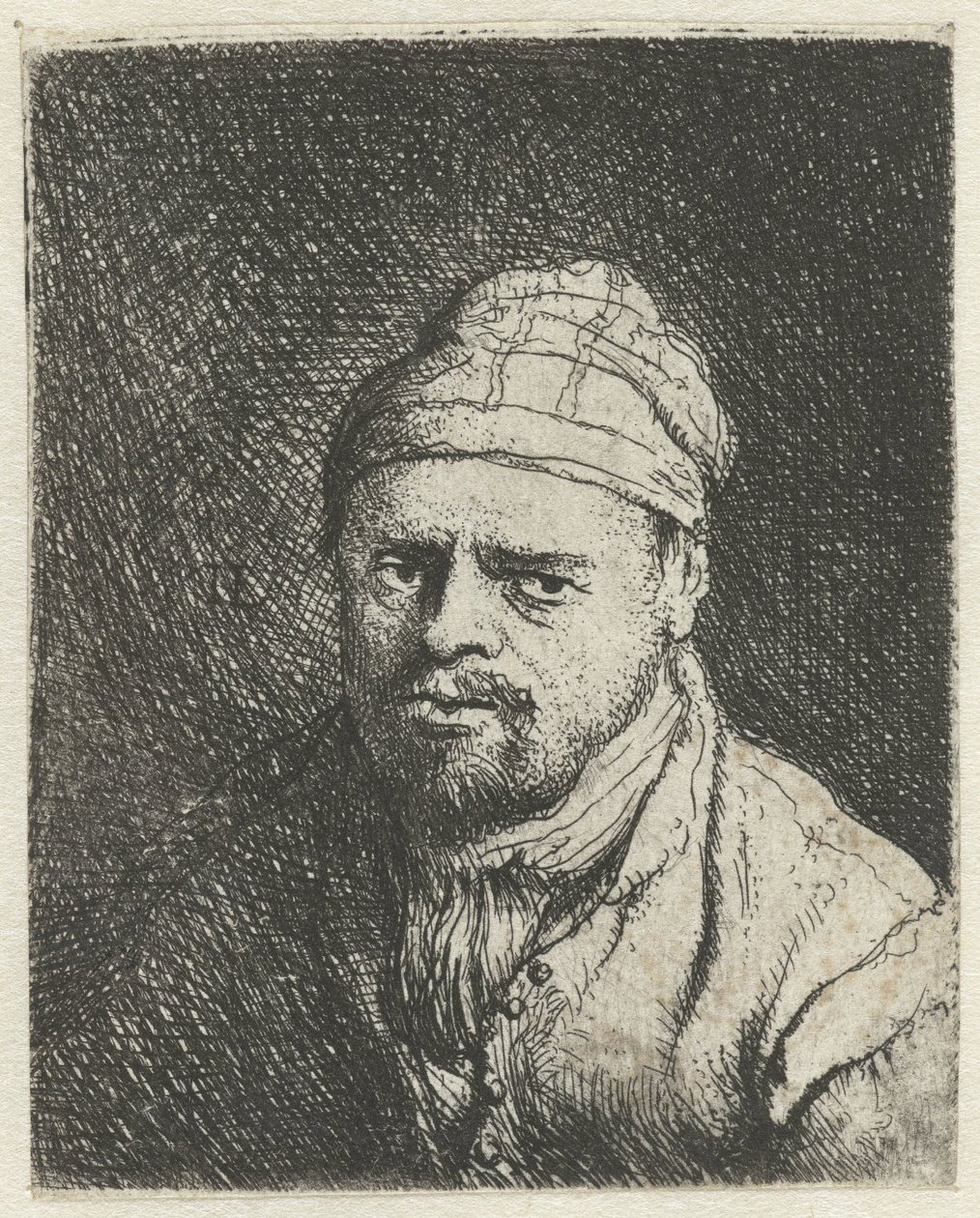 Bust of a Cook with a Hat by Jan Lievens