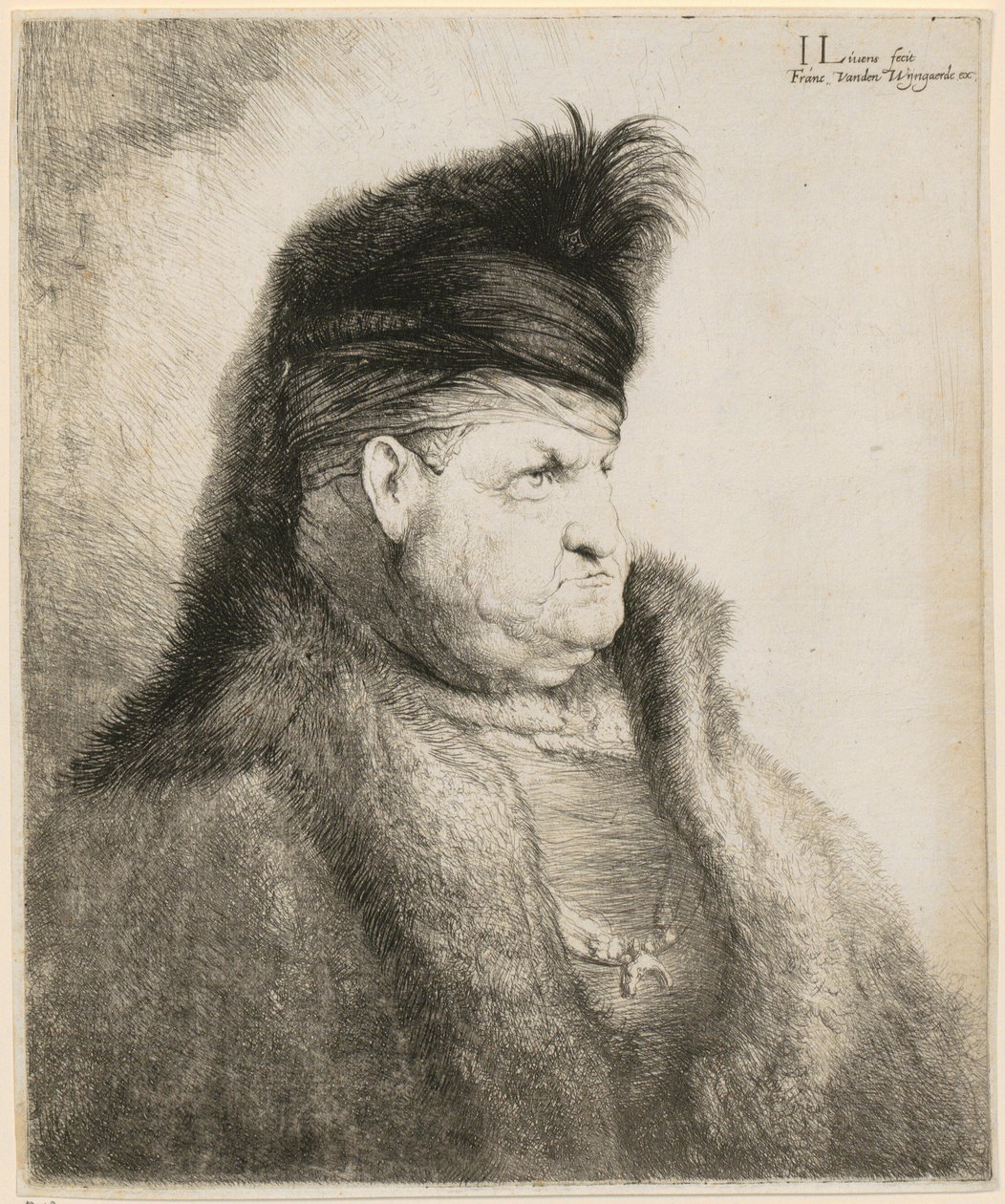 Bust of an Oriental by Jan Lievens