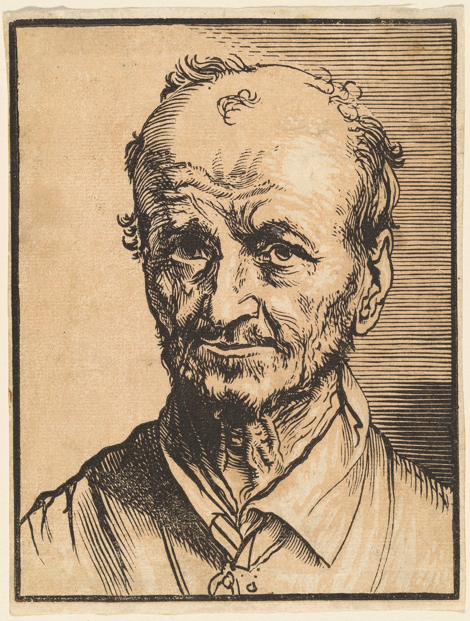 Bust of a Balding Man by Jan Lievens