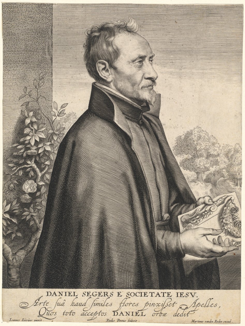 Daniel Segers, Jesuit Priest by Jan Lievens