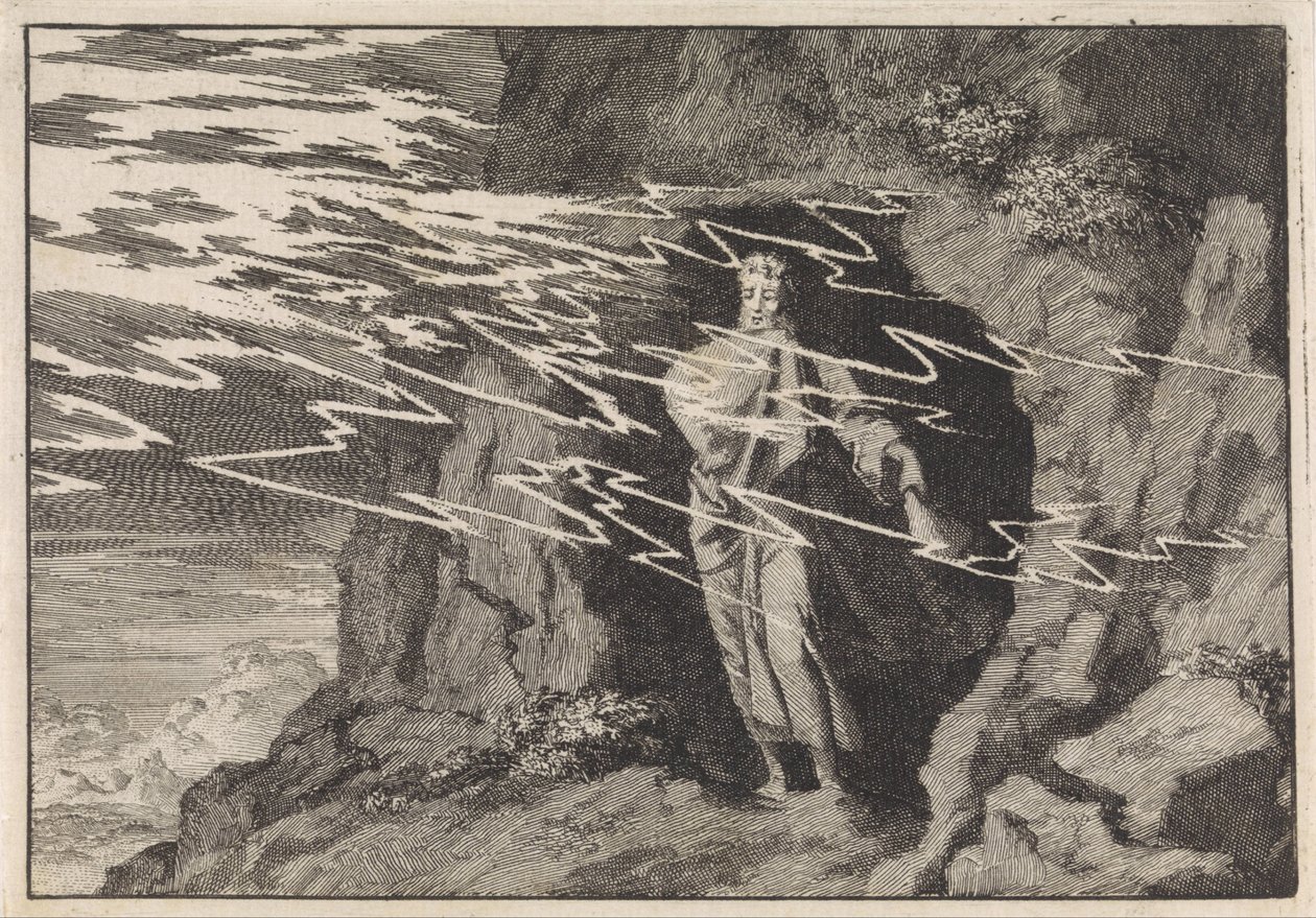 Elijah in the Cave by Jan Luyken