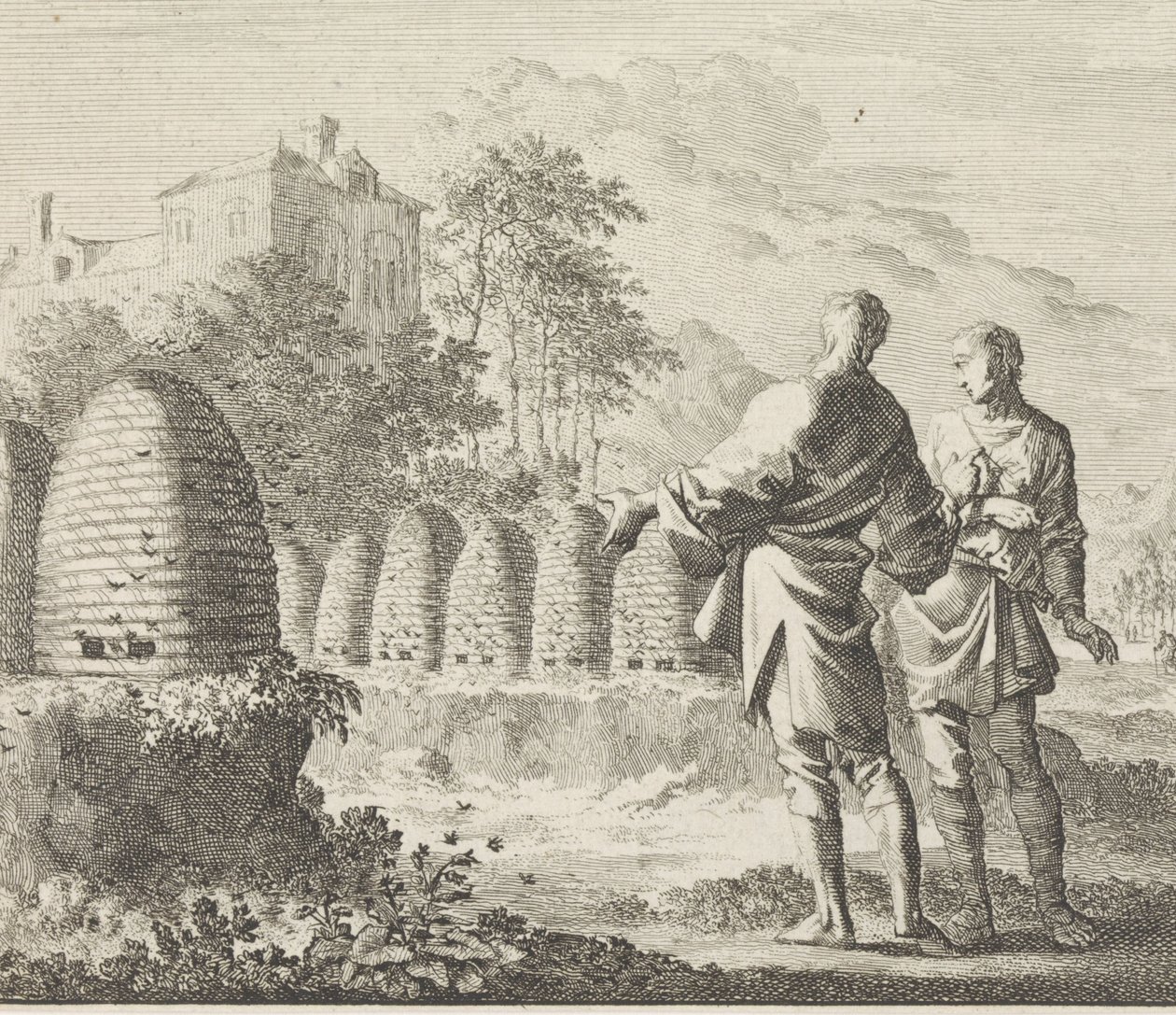 Emblem: Bees by Jan Luyken