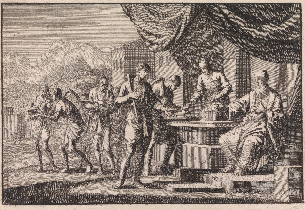 Parable of the Workers in the Vineyard by Jan Luyken