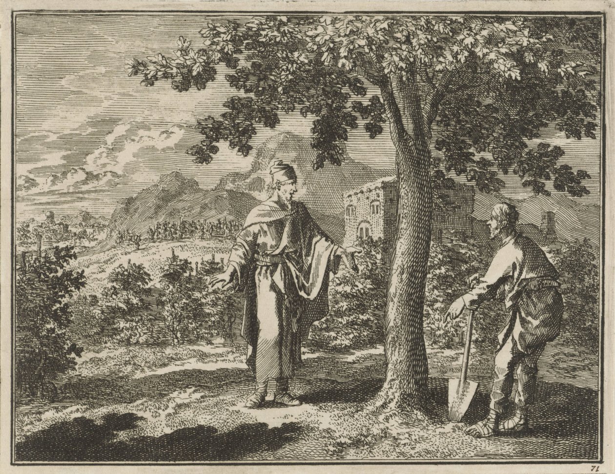 Parable of the Barren Fig Tree by Jan Luyken