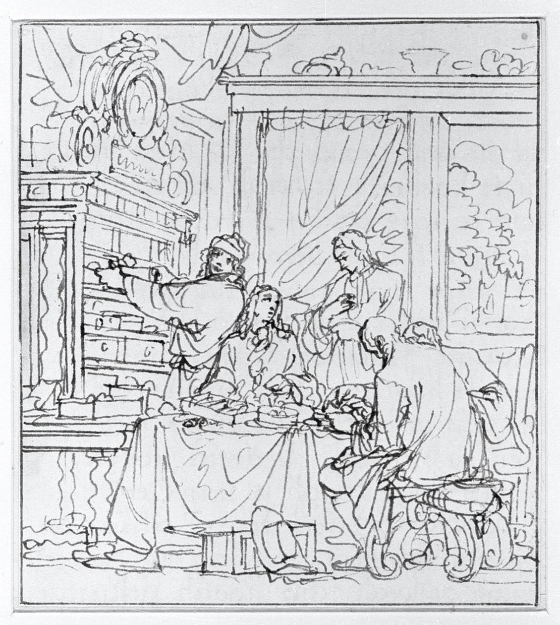 The Cabinet by Jan Luyken