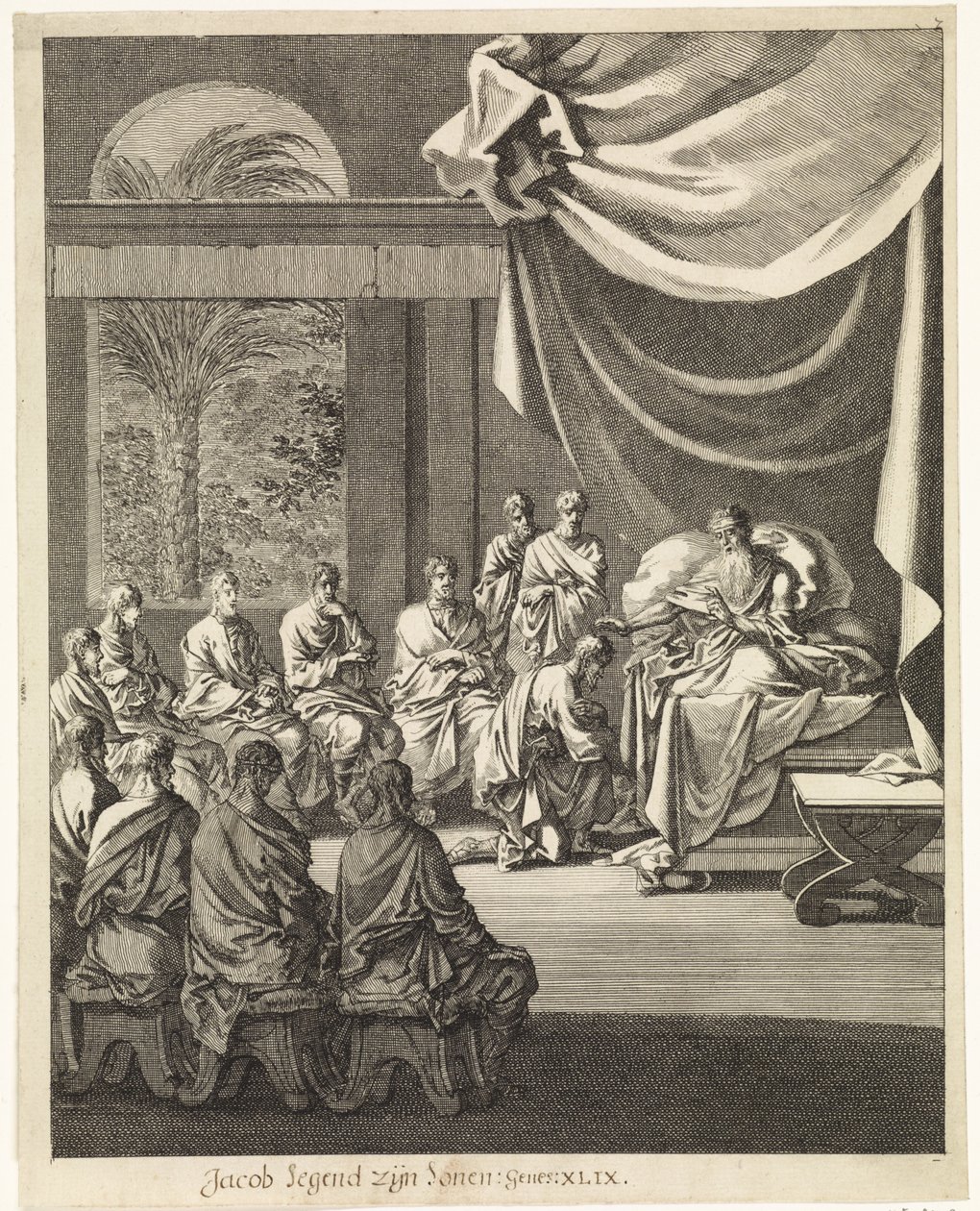 Jacob Blesses His Sons by Jan Luyken