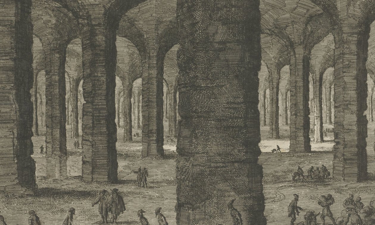 Limestone Quarries under the Sint-Pietersberg by Jan Luyken