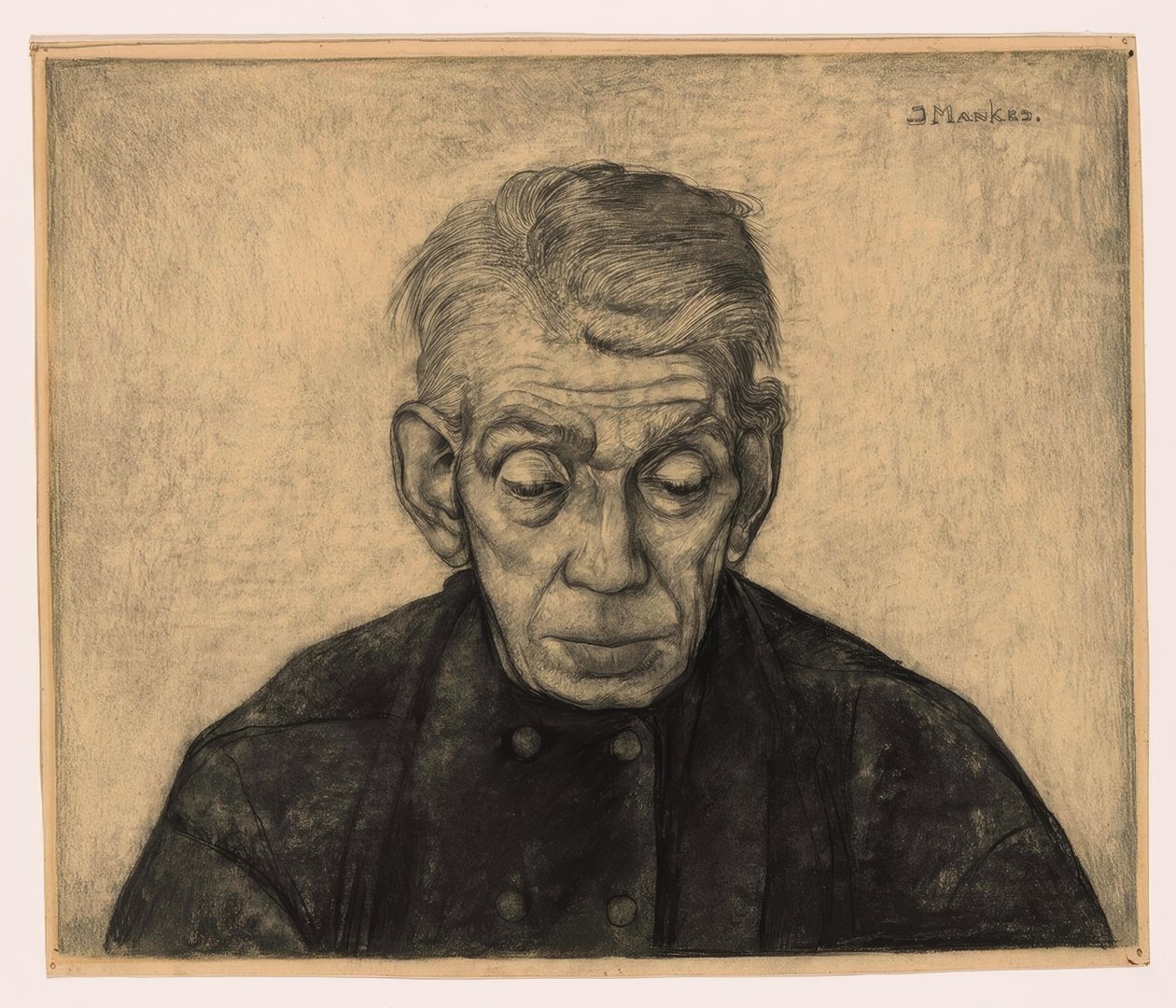 Douwe Seen from the Front by Jan Mankes