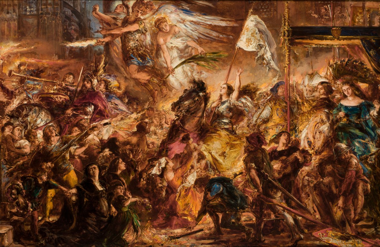 The Maid of Orléans by Jan Matejko