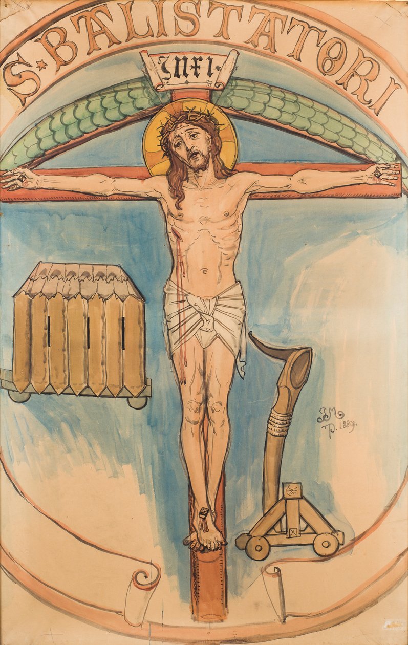 Cartoon for the Polychromy of St. Mary