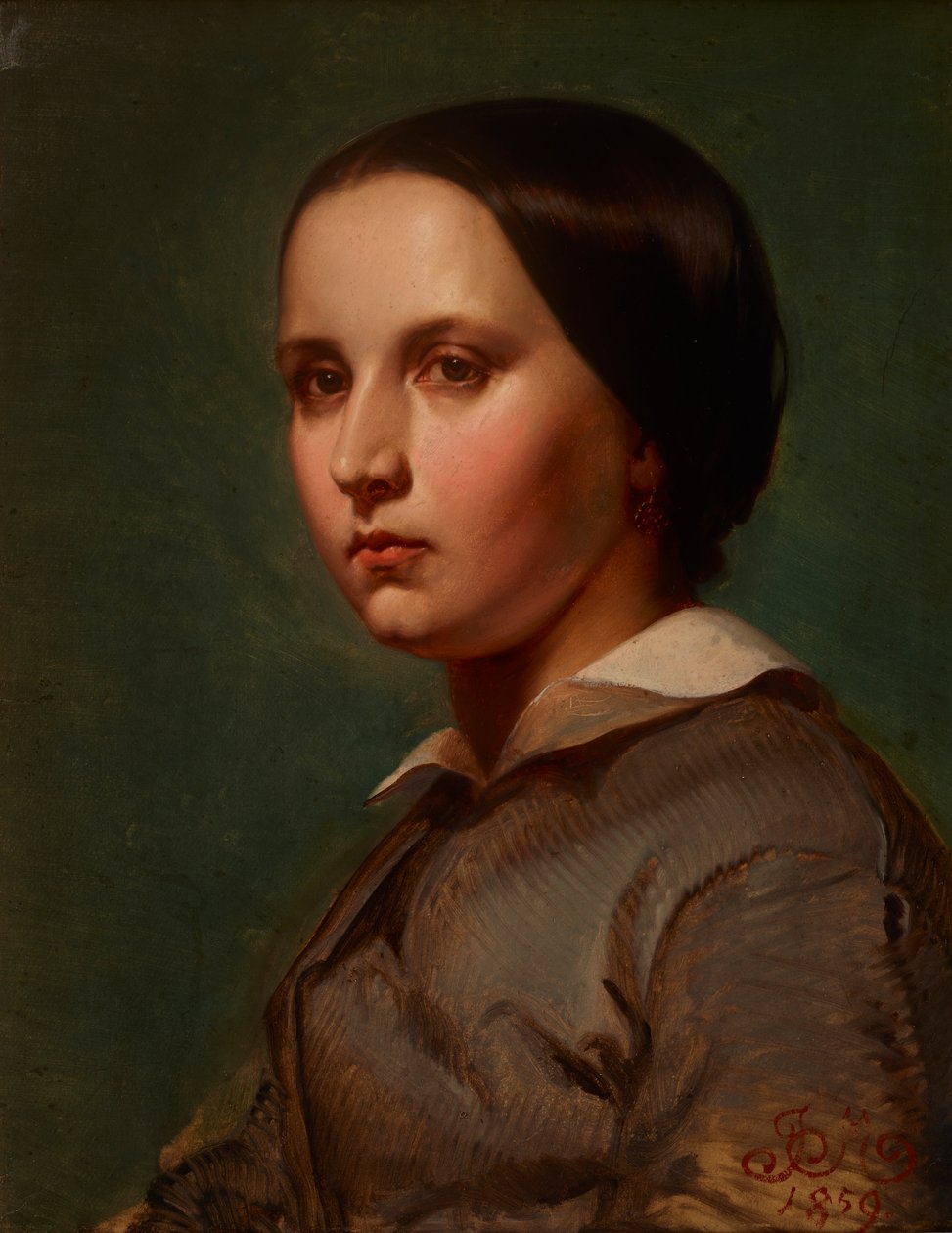 Portrait of Maria Matejko by Jan Matejko