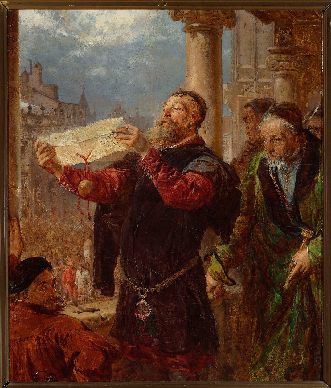 Verdict on Matejko by Jan Matejko
