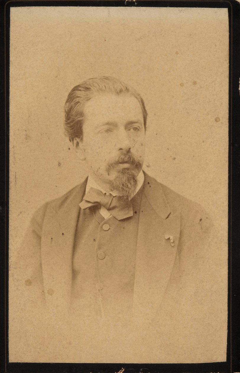 Portrait of the Violinist and Composer Henryk Wieniawski by Jan Mieczkowski