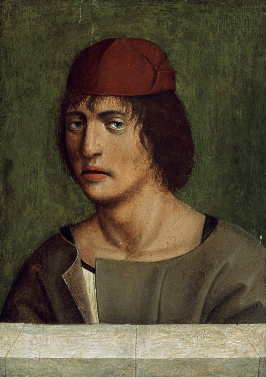 Portrait of a Young Man (Self-Portrait) by Jan Polack