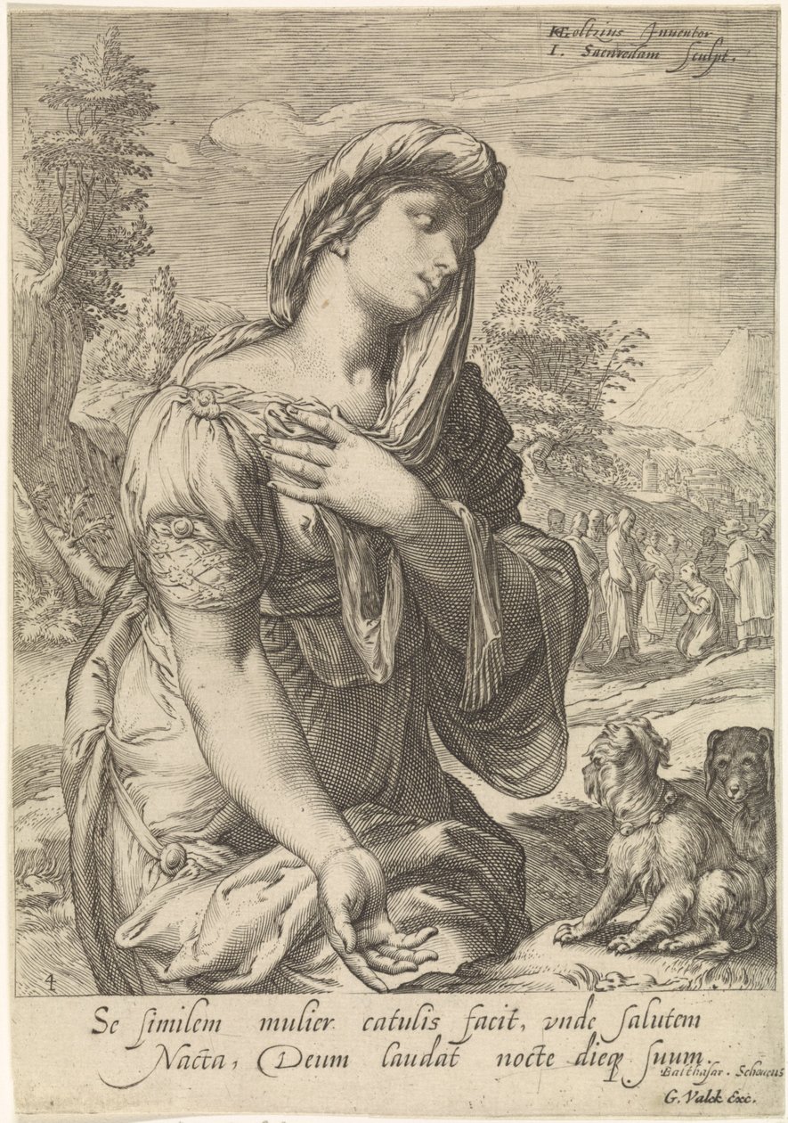 The Canaanite Woman by Jan Saenredam