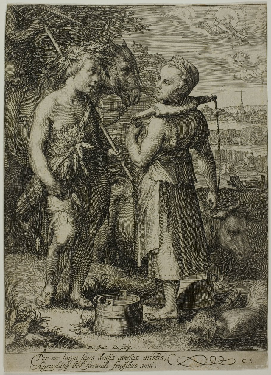 Summer, from The Four Seasons by Jan Saenredam