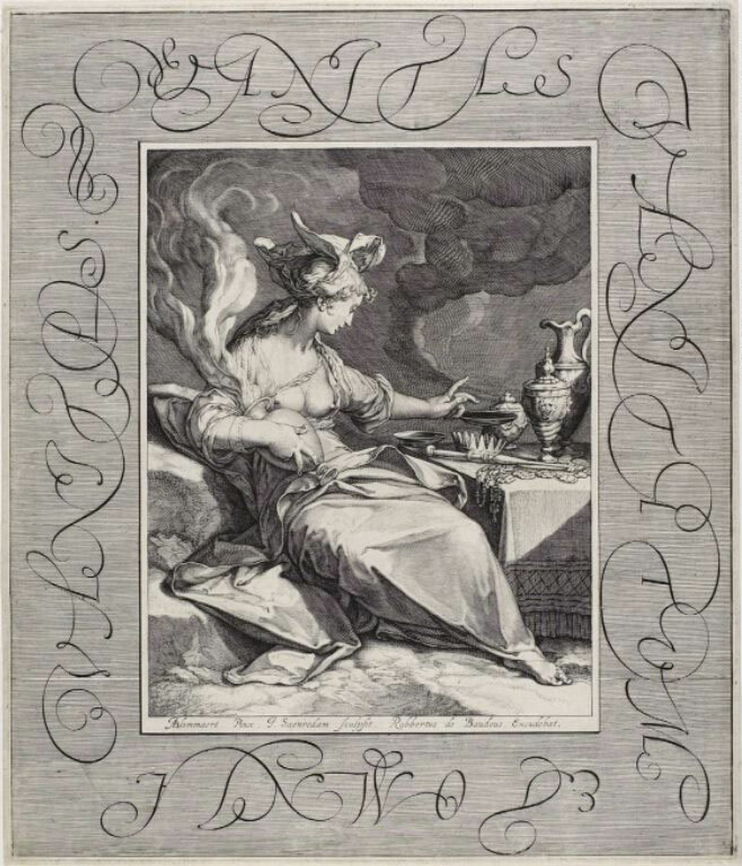 Vanity, Vanity, All is Vanity by Jan Saenredam