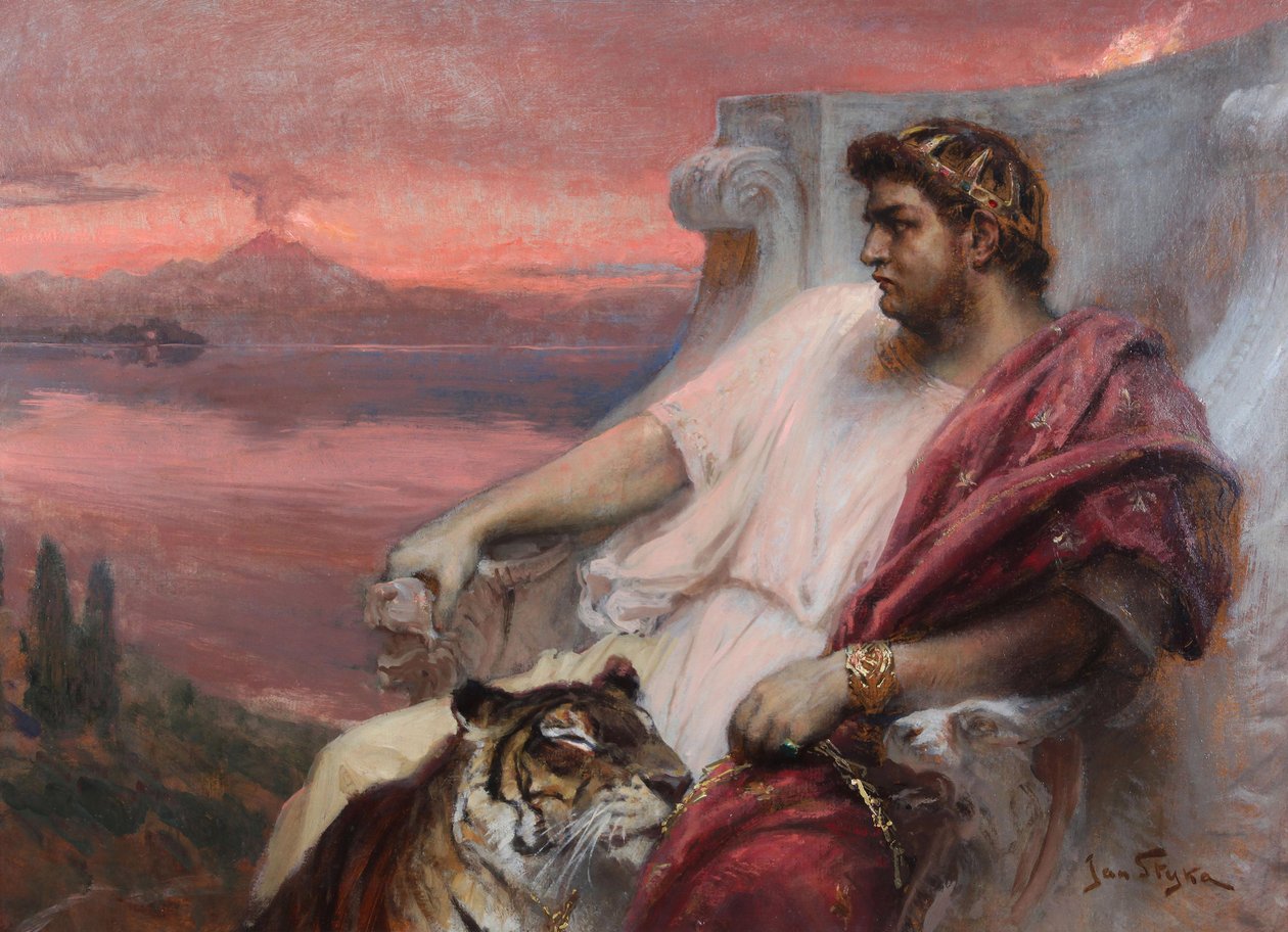 Nero at Baiae by Jan Styka