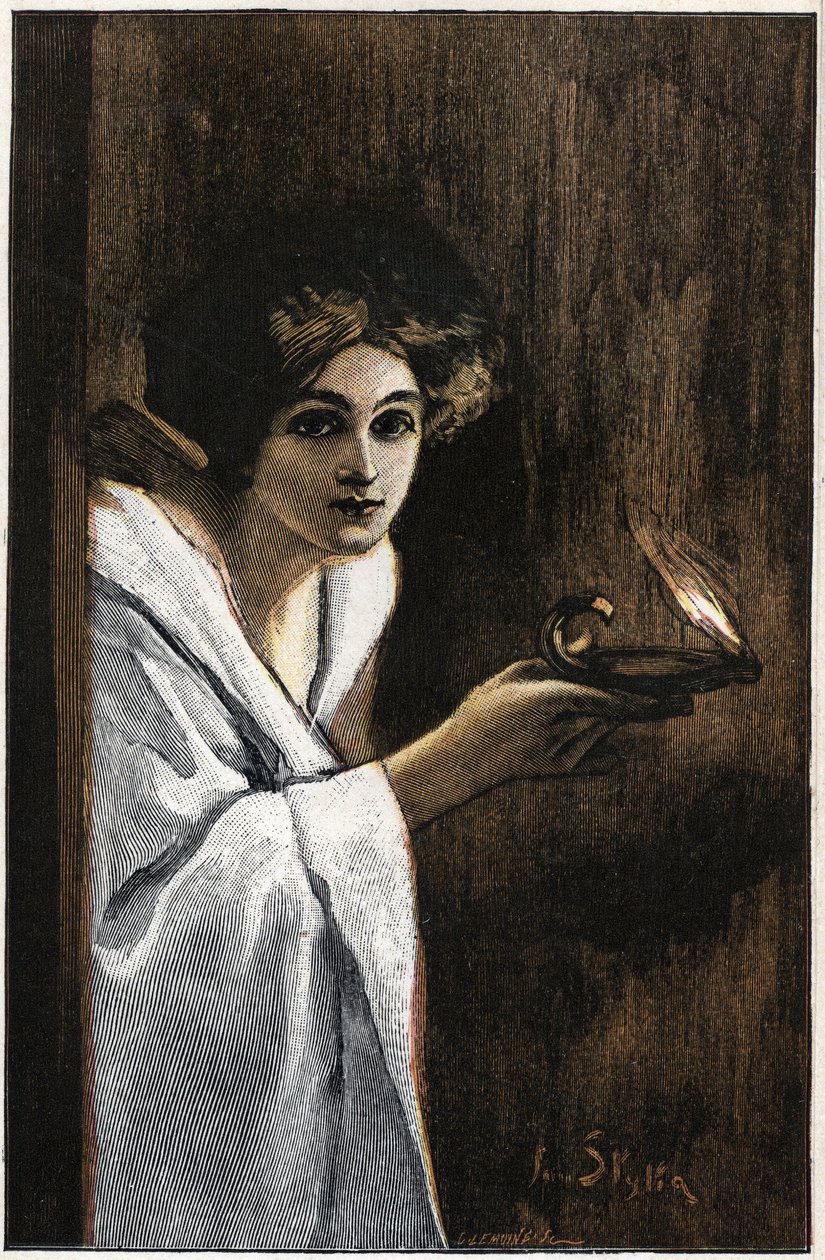 Illustration by Jan Styka (1858-1925) for the novel 'Quo Vadis' by ...