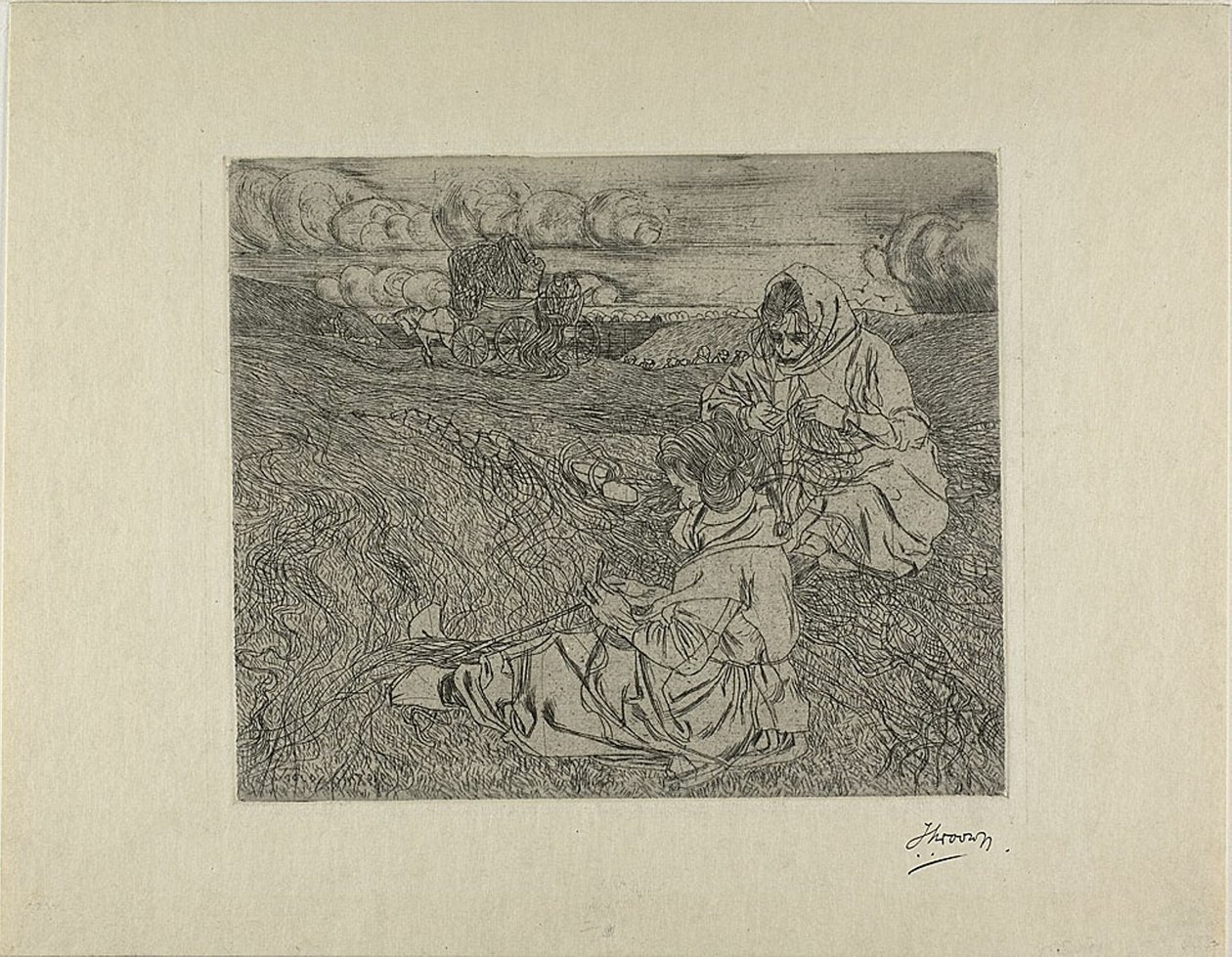 The Net Menders by Jan Toorop