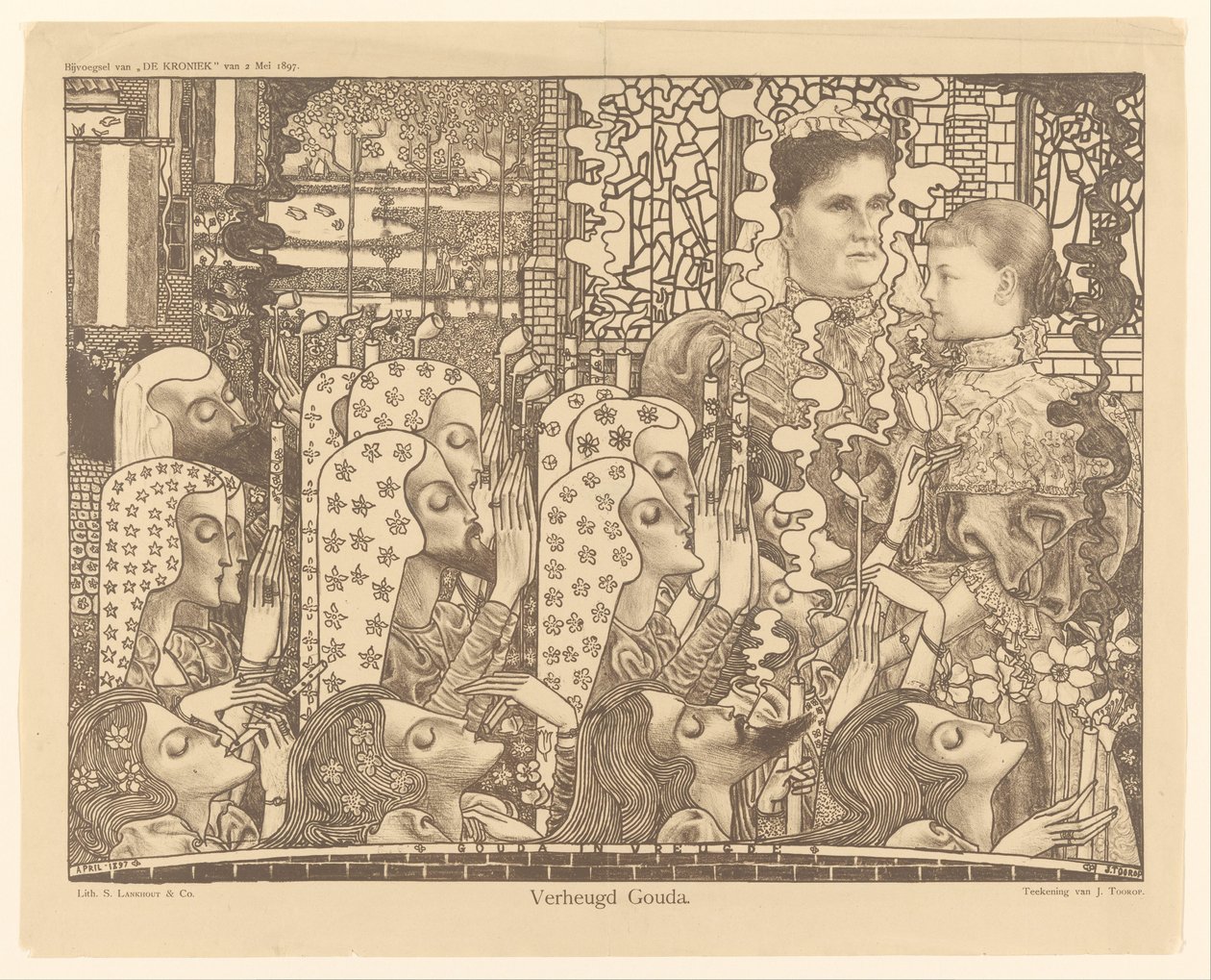 Rejoiced Gouda by Jan Toorop