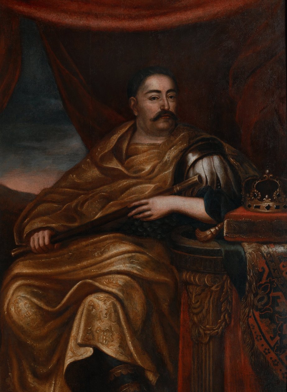 Portrait of John III Sobieski, King of Poland and Grand Duke of Lithuania by Jan Tricius