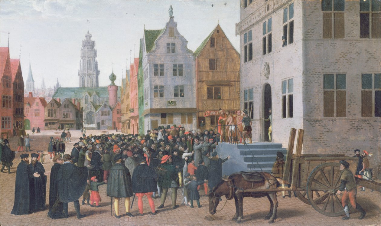 Ecce Homo (Christ Shown to the People) c.1565 by Jan Van Wechelen
