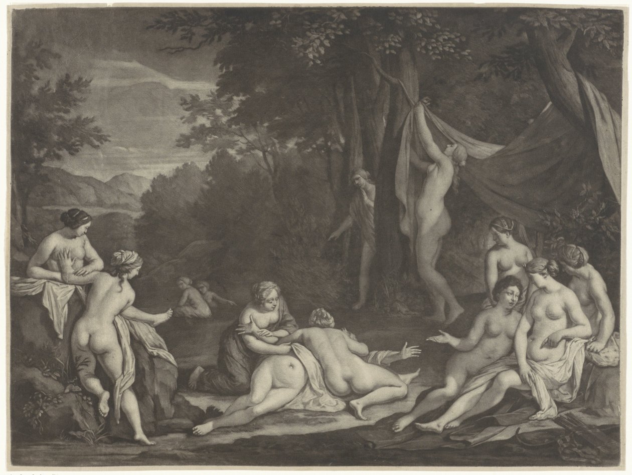 Diana and Callisto by Jan Verkolje (I)