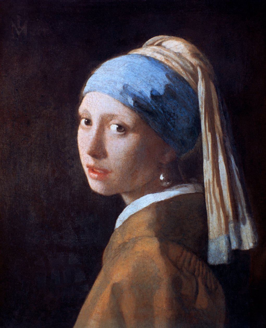 Girl with a Pearl Earring, c1665 by Jan Vermeer van Delft