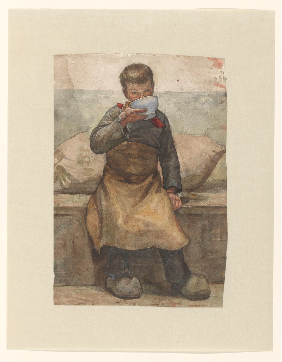 Drinking Boy by Jan Veth